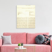 Afdeling van het Romeinse Rijk 395 AD 2 Canvas Afdruk (Insitu (Woonkamer))