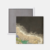 Afdeling van het Romeinse Rijk 395 AD Magneet (Voorkant / Achterkant)