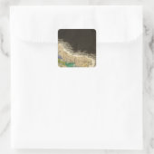 Afdeling van het Romeinse Rijk 395 AD Vierkante Sticker (Tas)