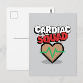 afdeling verpleegkundigen van het hartteam briefkaart (Voorkant / Achterkant)