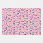  afdeling Winkelcadeaus Retro plakband kleur Inpakpapier Vel (Voorkant 2)