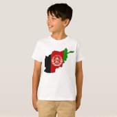 Afdelingskaart voor Afghanistan T-shirt (Voorkant volledig)