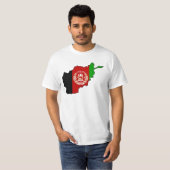 Afdelingskaart voor Afghanistan T-shirt (Voorkant volledig)