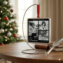 Afdendaans Geschenk Foto Maatwerk Elegant Geschenk Metalen Ornament