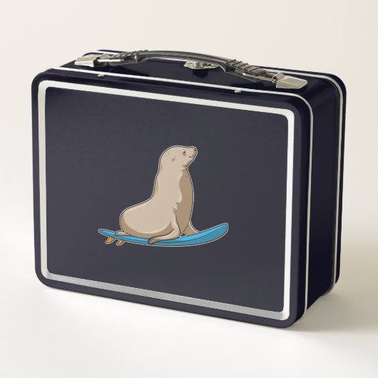 Afdichting als Surfer met Surfboard (Achterkant)