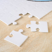 Afdichting als Surfer met Surfboard Legpuzzel (Zijkant)