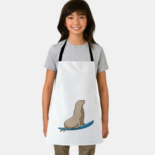 Afdichting als Surfer met Surfboard Schort (Insitu)