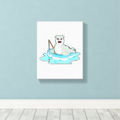 Afdichting bij Gevist met Geviste staaf Canvas Afdruk (Insitu (Houten vloer))