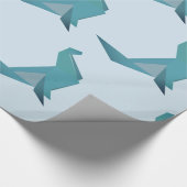 Afdichting Blauw cadeaupapier (Hoek)