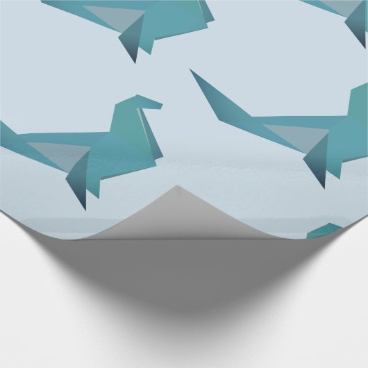 Afdichting Blauw cadeaupapier (Hoek)