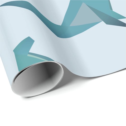 Afdichting Blauw cadeaupapier (Rol Hoek)