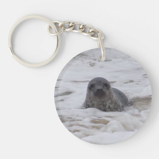 Afdichting - Foto Print Acryl Ronde Sleutelhanger (Voorkant)