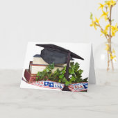 Afdichting van boeken met patriottisch lintje kaart (Gele Bloem)