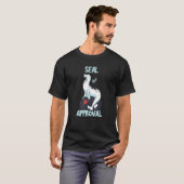 Afdichting van een Zee van goedkeuring Lon Zee Wat T-shirt (Voorkant volledig)