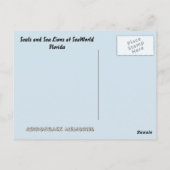 Afdichtingen en Zeeen leeuwen Briefkaart (Achterkant)