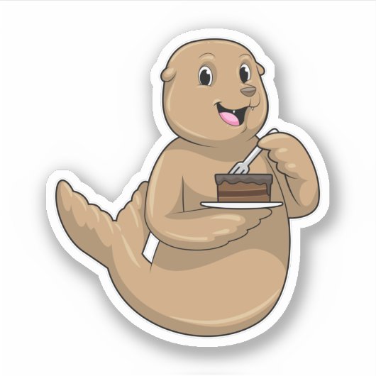 Afdichtingen met Cake Sticker (Voorkant)