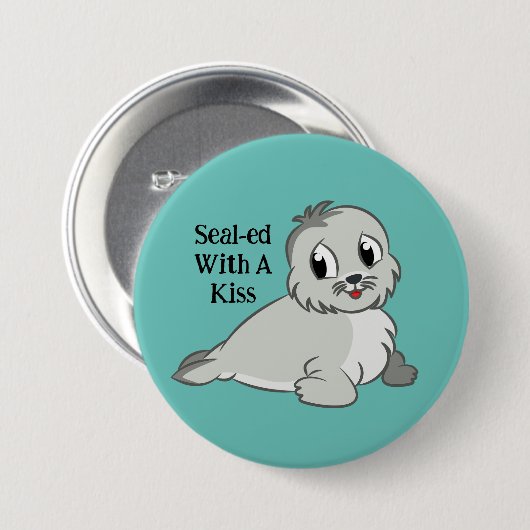 Afdichtingen met een kus-Button Ronde Button 7,6 Cm (Voorkant /achterkant)