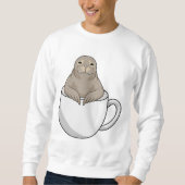 Afdichtingen met koffiebeker trui (Voorkant)