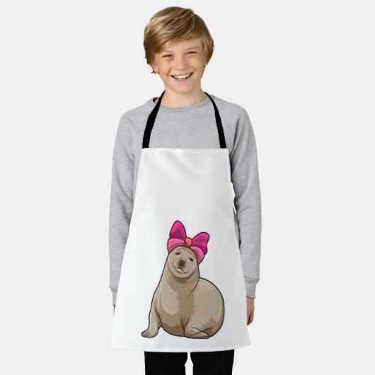 Afdichtingen met lint schort (Gedragen)