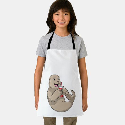 Afdichtingen met Mok met stro Schort (Insitu)