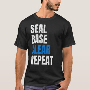 Afdichtingsbasis Duidelijke Herhaal Auto Body Pain T-shirt