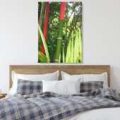 Afdichtingspalm Canvas Afdruk (Insitu (Slaapkamer))