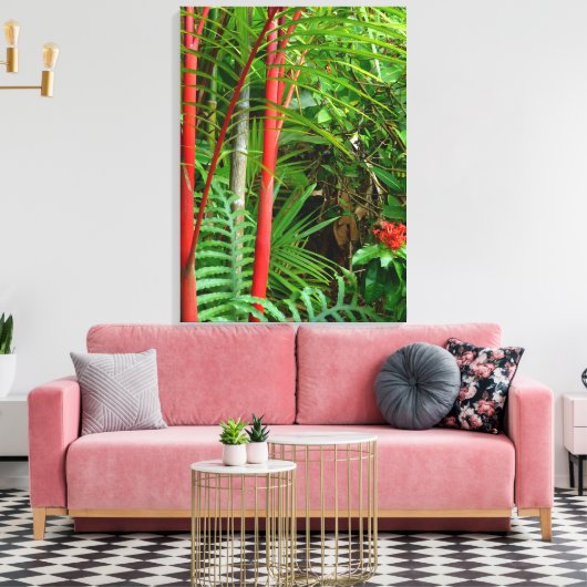 Afdichtingswashandpalmen Canvas Afdruk (Insitu (Woonkamer))