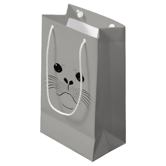 Afdichtvlak silhouet klein cadeauzakje (Voorkant Gekanteld)