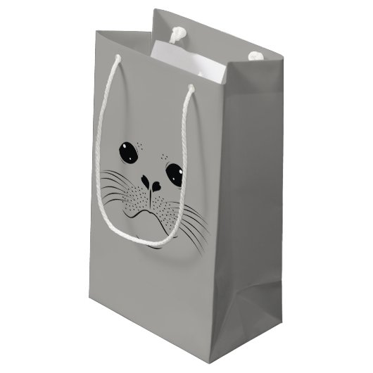 Afdichtvlak silhouet klein cadeauzakje (Achterkant Gekanteld)