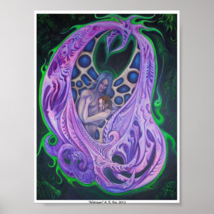 Afdruk "Albtraum" A. S. Koi poster