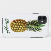Afdruk ananas iPhone 5 hoesje (Achterkant (horizontaal))