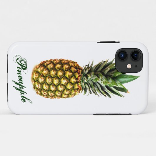 Afdruk ananas iPhone 5 hoesje (Achterkant (horizontaal))