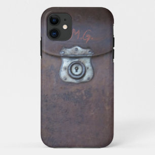 Afdruk Antiek camera hoesje - Aangepaste monogram