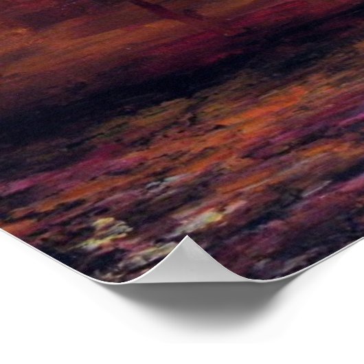 Afdruk "Ballerina" Poster (Hoek)