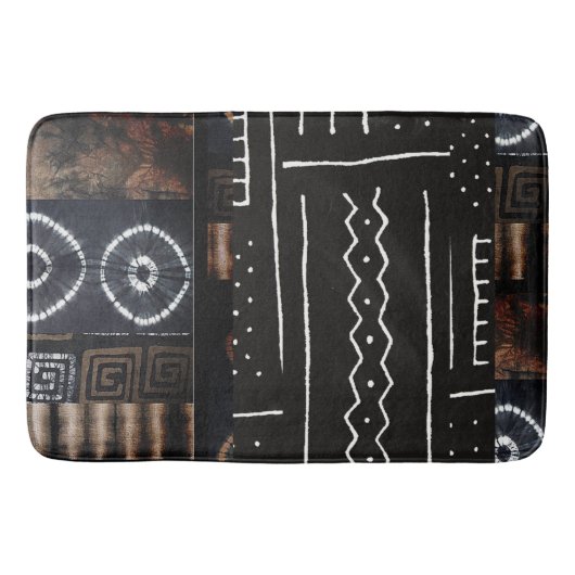 Afdruk Bath M. van het Afrikaanse Oerwoud Tribal D Badmat (Voorkant)