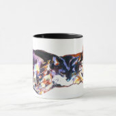 Afdruk "Cat Napping Trio" Mok (Midden)