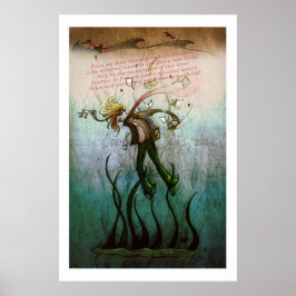 Afdruk 'Dood van de Shelley' Poster