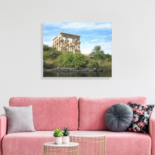 Afdruk Egyptische canvas (Insitu (Woonkamer))