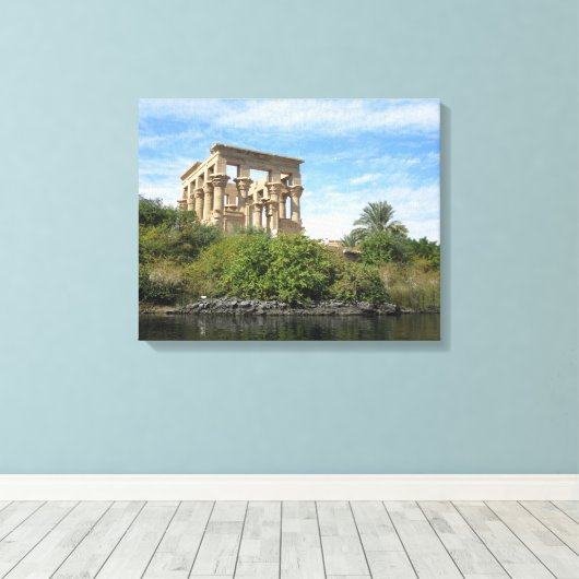 Afdruk Egyptische canvas (Insitu (Houten vloer))