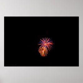 Afdruk Fireworks P3621 Poster