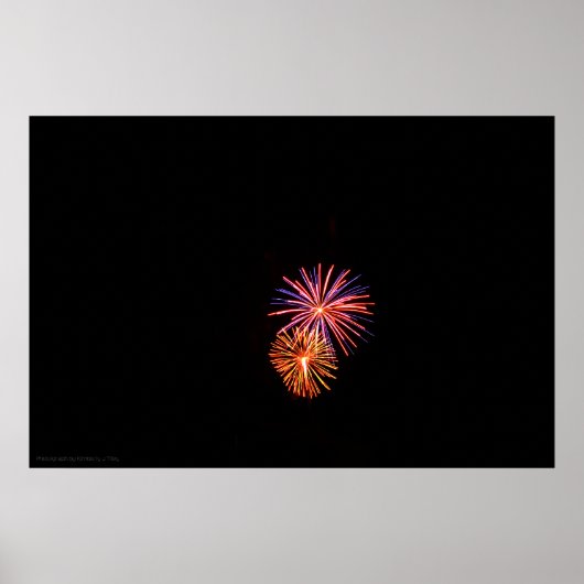 Afdruk Fireworks P3621 Poster (Voorkant)