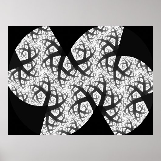 Afdruk gehakt bos poster (Voorkant)