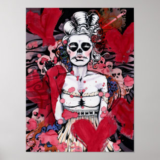 Afdruk "Girl"-serie Poster