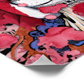 Afdruk "Girl"-serie Poster (Hoek)