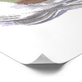 Afdruk groene theepparfait poster (Hoek)