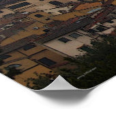 Afdruk Italië branden Poster (Hoek)