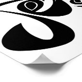 Afdruk "Jezus" Poster (Hoek)