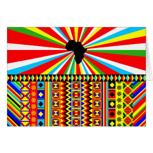 Afdruk Kente Cloth Tribal Pattern Ankara