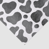 Afdruk Koe waterverf Cadeauverpakking Tissuepapier (Detail)