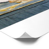 Afdruk "Koffiepauze" Poster (Hoek)